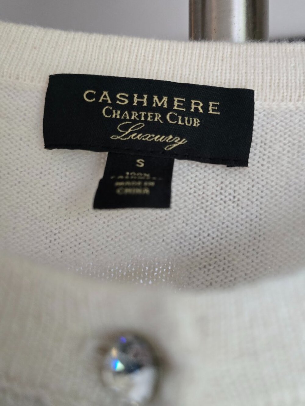 Cream Cashmere Sweater